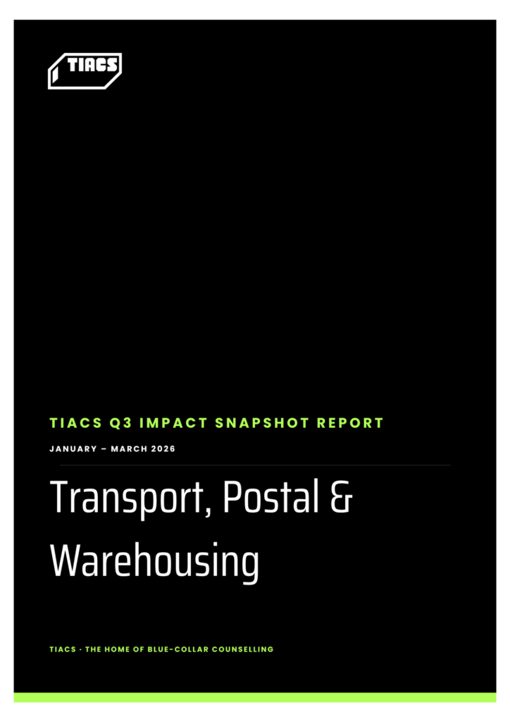 Q3 Transport, Postal & Warehousing Impact Snapshot Report
